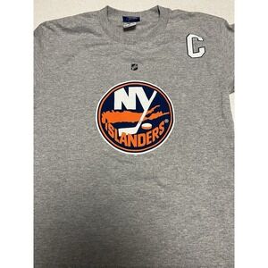 NWT NHL New York Islanders Guerin Jersey Shirt Kids#13 Gray LG